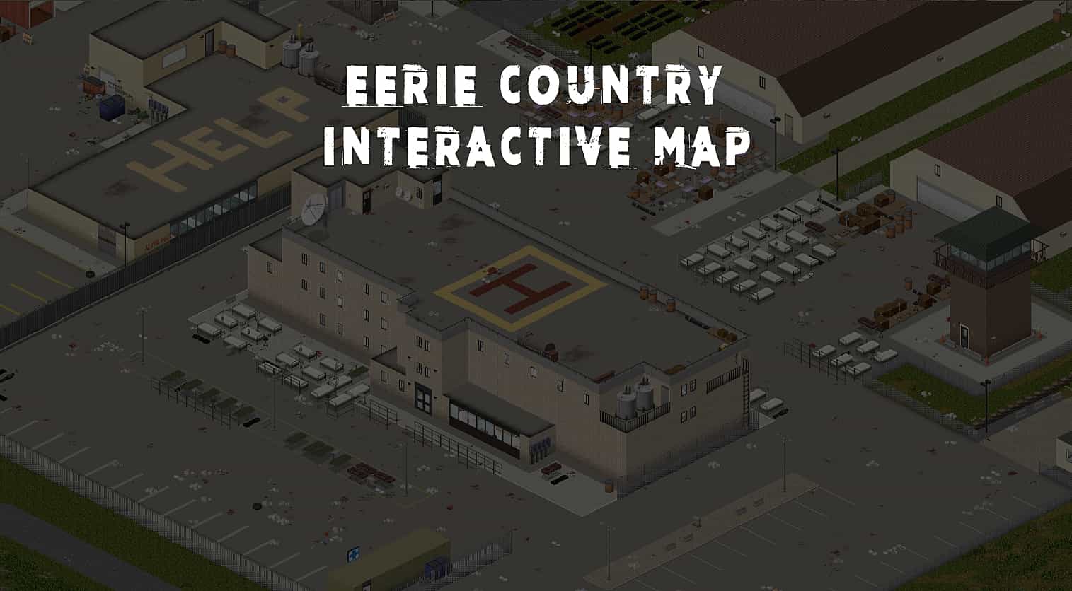 Interactive map of Eerie Country